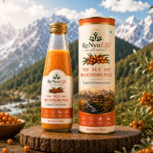 Sea Buckthorn Pulp 300ml | Natural Support for Skin, Immunity & Gut Health