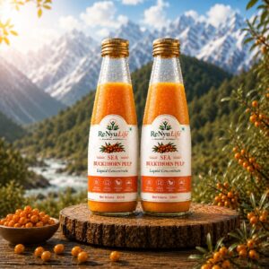 Sea Buckthorn Pulp 600ml | Natural Support for Skin, Immunity & Gut Health